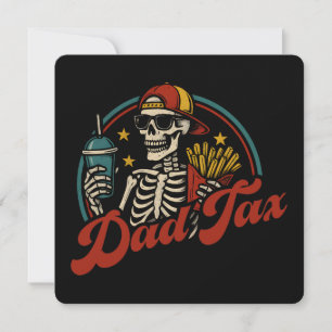 Papa Belasting Zorgt Dat het geen Gif Skelet is Kaart