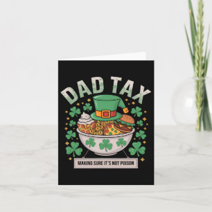 Papa belasting zorgt ervoor dat het niet giftig is kaart