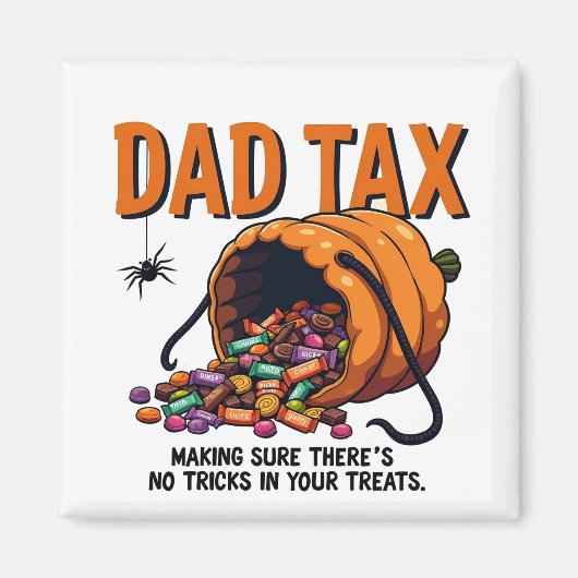 Papa Belastingdienst zorgt ervoor dat er geen truc Magneet (Voorkant)