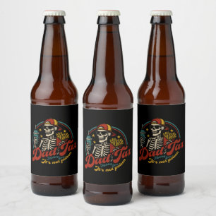 Papa Belastingdienst zorgt ervoor dat het geen gif Bier Etiket