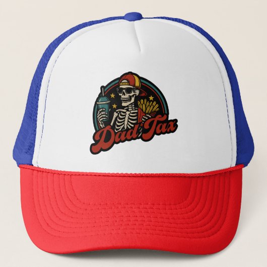 Papa Belastingdienst zorgt ervoor dat het geen gif Trucker Pet (Voorkant)