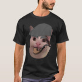 Papa Beluga Cat T-shirt (Voorkant)