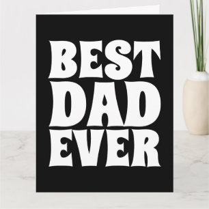 PAPA BESTE PAPA VERJAARDAG GROOT WENSKAART KAART