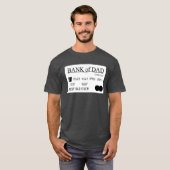 Papa beste vader vaders dag cadeau t-shirt (Voorkant volledig)