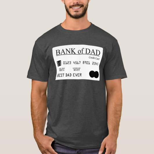 Papa beste vader vaders dag cadeau t-shirt (Voorkant)