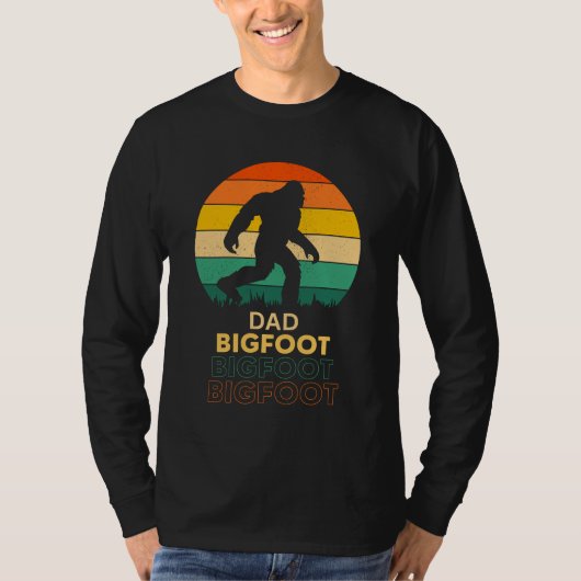 Papa Bigfoot ontwerp T-shirt (Voorkant)