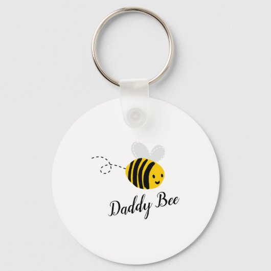 Papa Bij  Sleutelhanger (Voorkant)