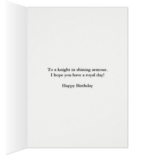 Papa Birthday met Shield (Binnen (Rechts))