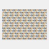 Papa Birthday Wrapping Paper Flat Sheet Set 3 (Voorkant)