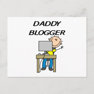 Papa Blogger Briefkaart