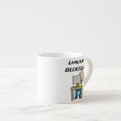 Papa Blogger Espresso Kop (Voorkant rechts)