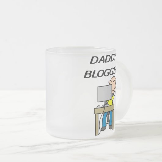 papa Blogger Matglas Koffiemok (Voorkant rechts)