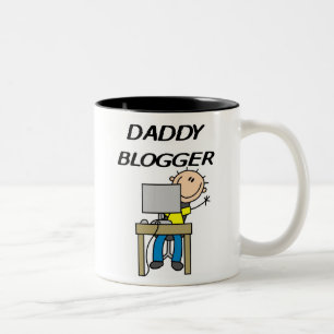 Papa Blogger Tweekleurige Koffiemok