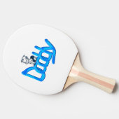 Papa Blue Baby Tafeltennisbatje (Zijkant)