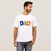 Papa Blue, Green en Oranje Shirt (Voorkant volledig)