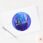 Papa Blue Roos Sticker (Envelop)