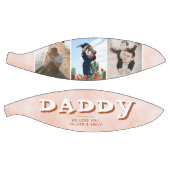 Papa Blush Oranje familie 3 Foto Collage Keepslag Basketbal (Panelen)