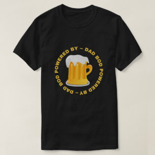 Papa Bod aangedreven door bier T-shirt