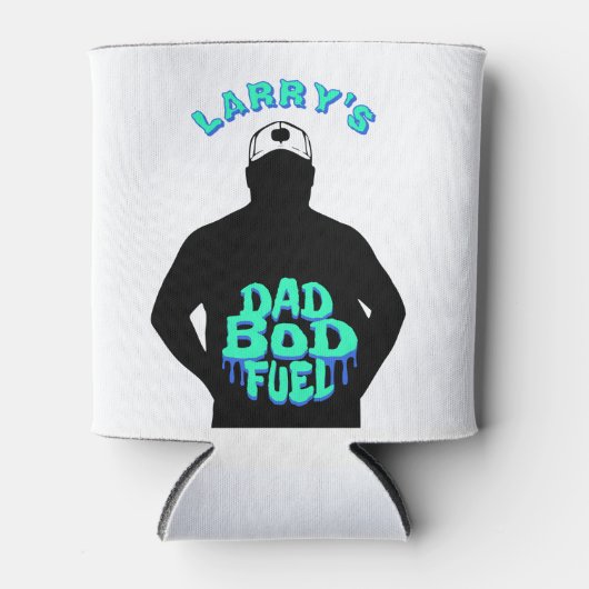 Papa Bod Fuel Grappig Blikjeskoeler (Voorkant)