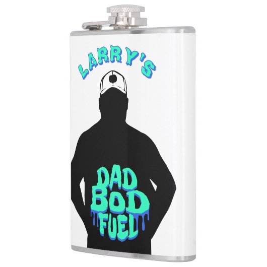 Papa Bod Fuel Grappig Heupfles (Links)