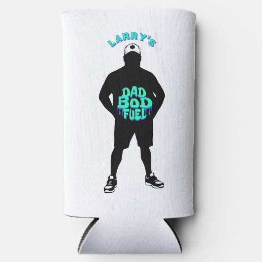 Papa Bod Fuel Grappig Seltzer Blikjeskoeler (Voorkant)