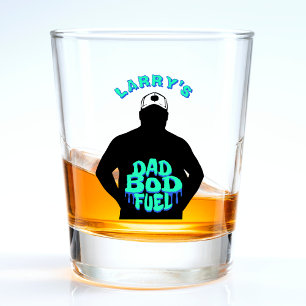 Papa Bod Fuel Grappig Shot Glas