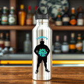 Papa Bod Fuel Grappig Waterfles