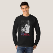 Papa Bod Merica Verenigde Staten Drink Amerikaanse T-shirt (Voorkant volledig)