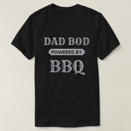 Papa Bod met BBQ Glitter T-Shirt