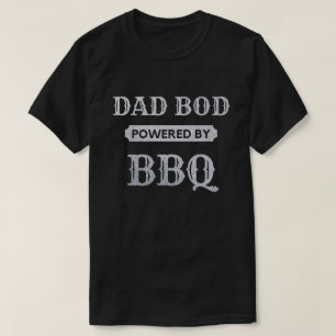 Papa Bod met BBQ Glitter T-Shirt
