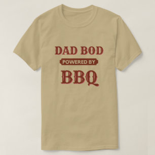 Papa Bod met BBQ T-Shirt