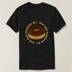 Papa Bod met Donuts T-shirt