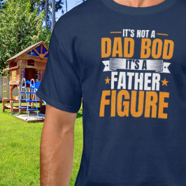 Papa Bod Vader Figuur Grappige Quote Gift T-shirt