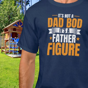 Papa Bod Vader Figuur Grappige Quote Gift T-shirt