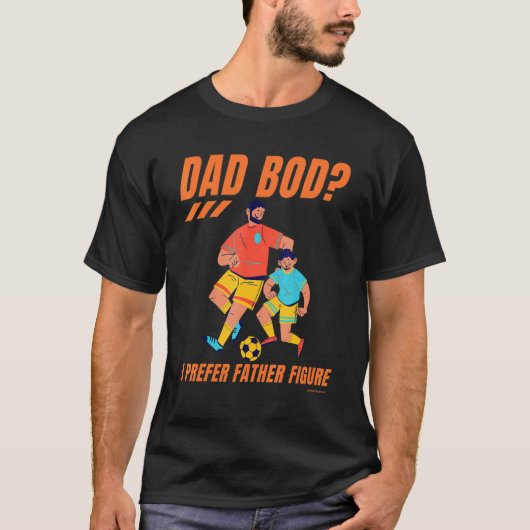 Papa Bod vader Figuur papa Grootvader Pap T-shirt (Voorkant)