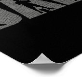 Papa Boxer Vaders Dag Boksen Liefhebber Box Gift T Poster (Hoek)