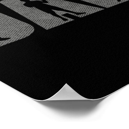 Papa Boxer Vaders Dag Boksen Liefhebber Box Gift T Poster (Hoek)