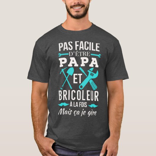 Papa Bricoleur T-shirt (Voorkant)