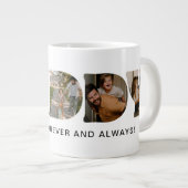 PAPA Brief Fotocollage Vaderdag Grote Koffiekop (Voorkant rechts)