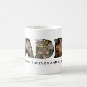 PAPA Brief Fotocollage Vaderdag Koffiemok (Center)