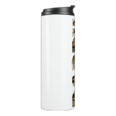 PAPA Brief Fotocollage Vaderdag Thermosbeker (Gedraaid links)