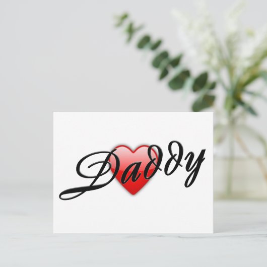 Papa Briefkaart (Staand voorkant)