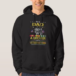 Papa Brother Vietnam Veteraan militair Mannen Hoodie