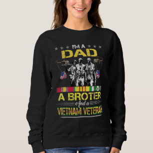Papa Brother Vietnam Veteraan militair Mannen Trui