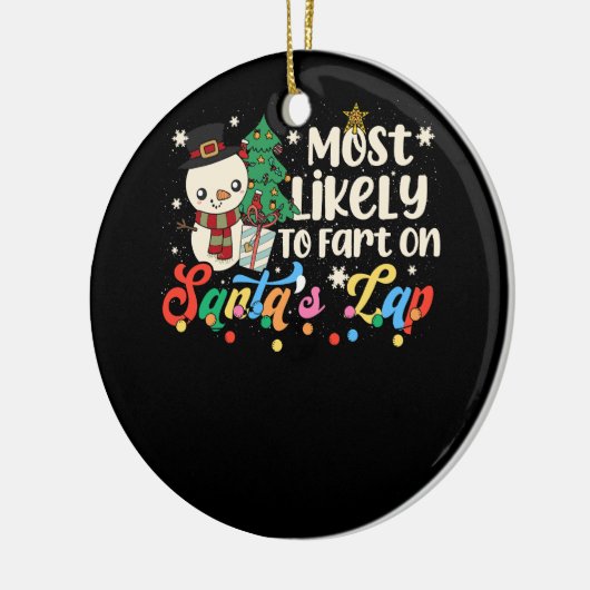 Papa Bug Funny Ladybug Lover Cute Dad Day Keramisch Ornament (Links)