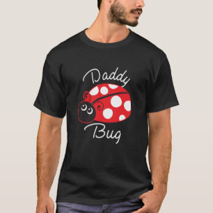 Papa Bug Ladybug Papa Gift voor papa T-shirt