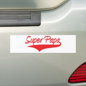 Papa. Bumpersticker (Op auto)