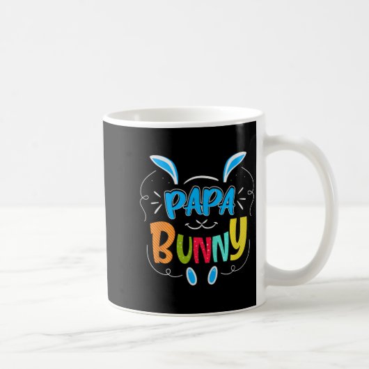 Papa Bunny Premium Tri-blend  Koffiemok (Rechts)
