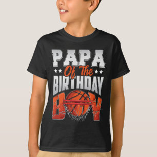 Papa Bysketbyll Verjaardags Jongen Familie Byller T-shirt
