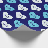 Papa cadeaupapier (Hoek)